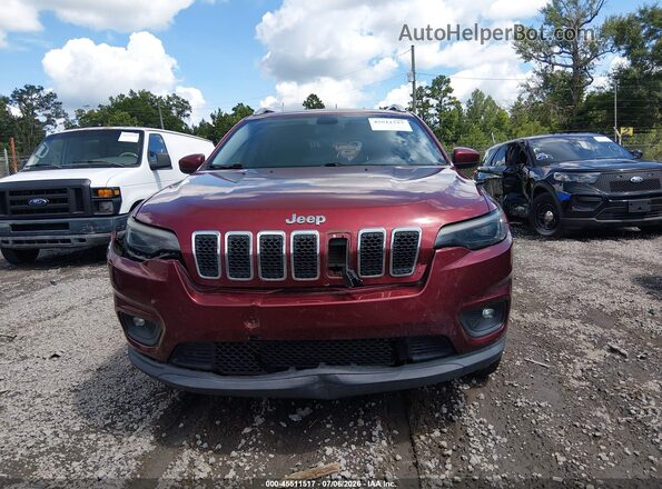 1C4PJMCX7KD239164 2019 JEEP CHEROKEE Red Widok zestawu wskaźników