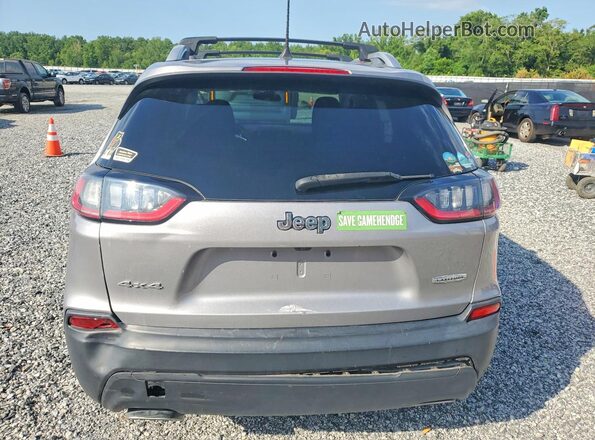 1C4PJMCX8KD239156 2019 JEEP CHEROKEE Silver უკანა ხედი