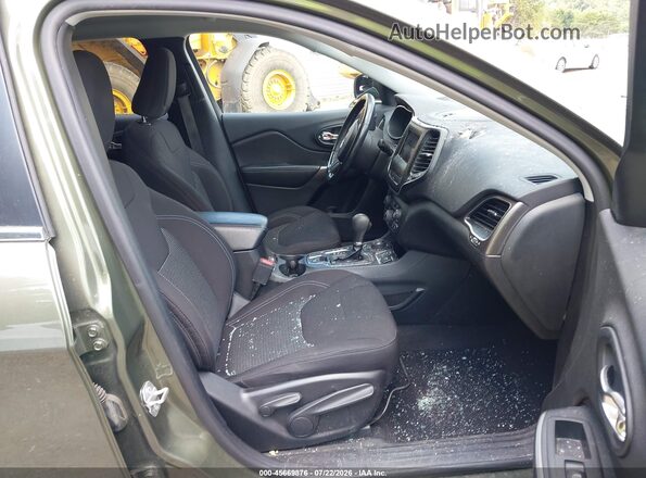 1C4PJMCX8KD471613 2019 JEEP CHEROKEE Green Widok wnętrza z przodu
