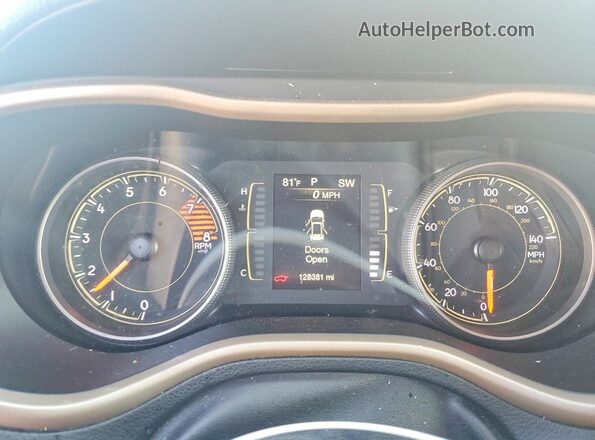 1C4PJMCX9JD532353 2018 JEEP CHEROKEE Серый Вид щитка приборов