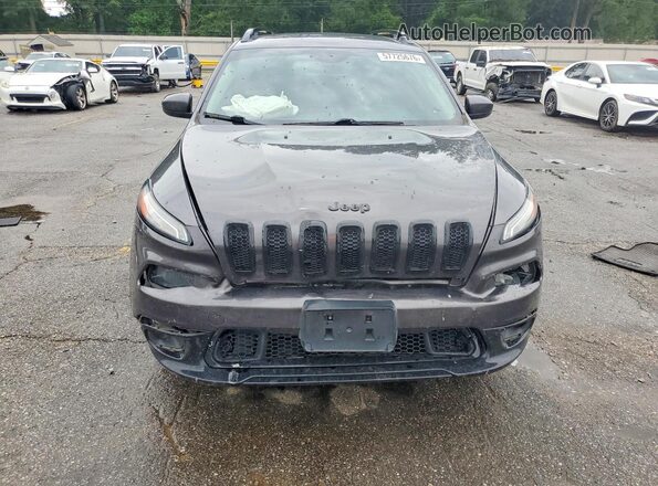 1C4PJMCX9JD588678 2018 JEEP CHEROKEE Gray Front view