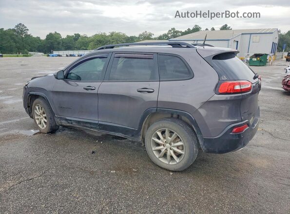 1C4PJMCX9JD588678 2018 JEEP CHEROKEE Gray Rear left
