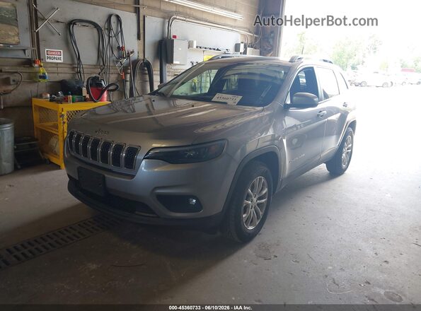 1C4PJMCX9KD176990 2019 JEEP CHEROKEE Silver წინა მარცხენა ხედი სამი მეოთხედიდან
