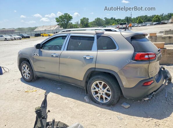 1C4PJMCXXJD582372 2018 JEEP CHEROKEE Gray Trasero izquierdo