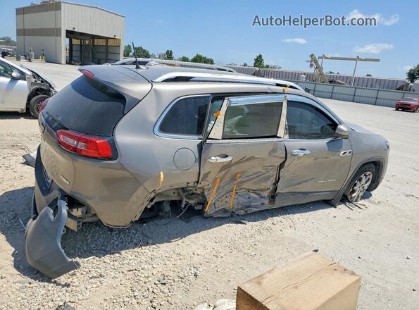 1C4PJMCXXJD582372 2018 JEEP CHEROKEE Gray Trasero derecho