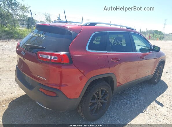 1C4PJMDB0GW175662 2016 JEEP CHEROKEE Red Trasero derecho