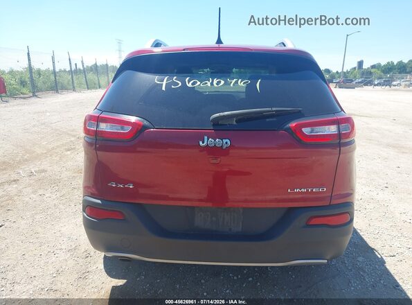 1C4PJMDB0GW175662 2016 JEEP CHEROKEE Red 
