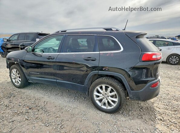 1C4PJMDB0GW261604 2016 JEEP CHEROKEE Black Rear left