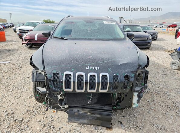 1C4PJMDB0GW261604 2016 JEEP CHEROKEE Black Front view