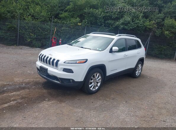 1C4PJMDB0GW270951 2016 JEEP CHEROKEE White Przód lewy