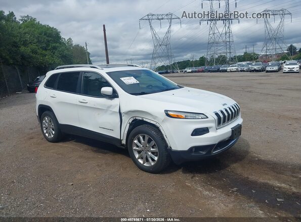 1C4PJMDB0GW270951 2016 JEEP CHEROKEE White Widok z przodu