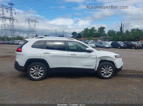 1C4PJMDB0GW270951 2016 JEEP CHEROKEE White Widok wnętrza z tyłu
