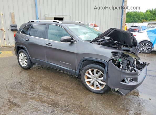 1C4PJMDB0HW524241 2017 JEEP CHEROKEE Gray წინა მარჯვენა