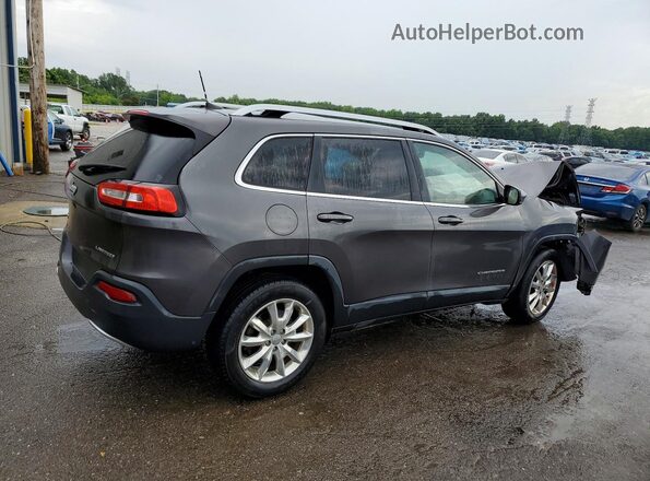 1C4PJMDB0HW524241 2017 JEEP CHEROKEE Gray უკანა მარჯვენა