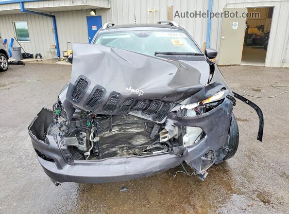 1C4PJMDB0HW524241 2017 JEEP CHEROKEE Gray წინა ხედი