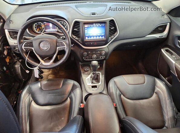 1C4PJMDB2JD569926 2018 JEEP CHEROKEE Gray Вид панелі приладів