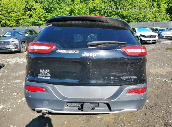 1C4PJMDB3JD559762 2018 JEEP CHEROKEE Black უკანა ხედი