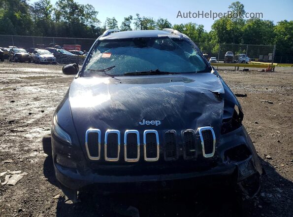 1C4PJMDB3JD559762 2018 JEEP CHEROKEE Black წინა ხედი