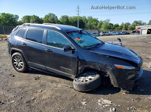 1C4PJMDB3JD559762 2018 JEEP CHEROKEE Black წინა მარჯვენა