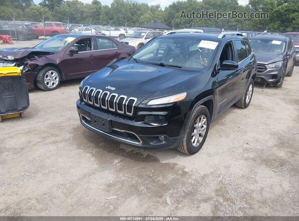 1C4PJMDB3JD576075 2018 JEEP CHEROKEE Black Front left