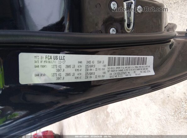 1C4PJMDB3JD576075 2018 JEEP CHEROKEE Black Engine compartment view
