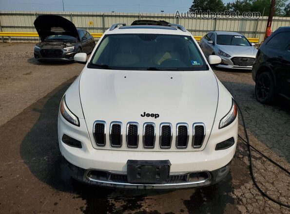 1C4PJMDB4GW131003 2016 JEEP CHEROKEE White Դիմացի տեսք