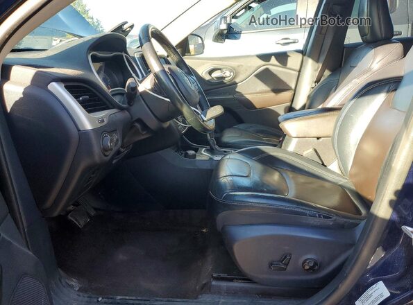 1C4PJMDB4GW181433 2016 JEEP CHEROKEE Blue წინა სალონის ხედი