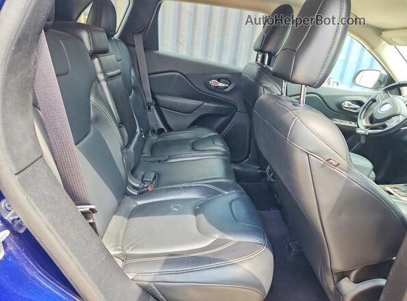 1C4PJMDB4GW244532 2016 JEEP CHEROKEE Blue Widok wnętrza z tyłu