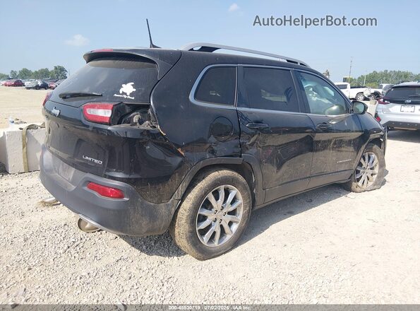 1C4PJMDB4GW267129 2016 JEEP CHEROKEE Black Задня права чверть