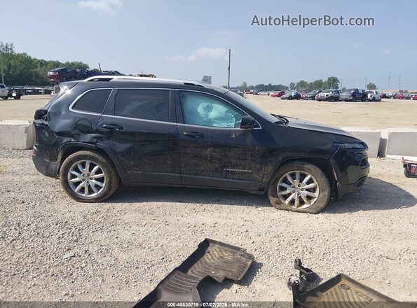 1C4PJMDB4GW267129 2016 JEEP CHEROKEE Black Вид щитка приладів