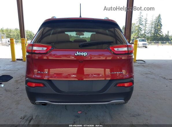 1C4PJMDB4HW532133 2017 JEEP CHEROKEE Red 
