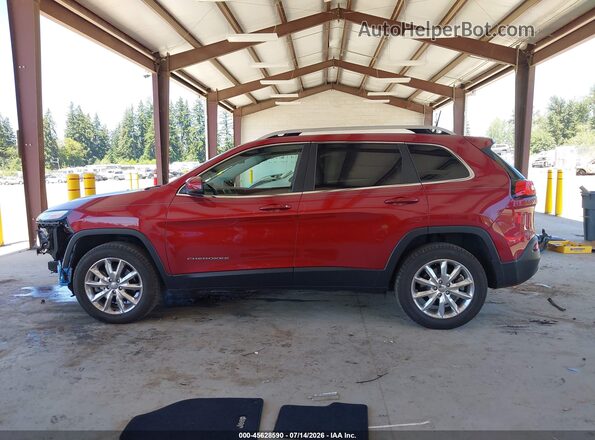 1C4PJMDB4HW532133 2017 JEEP CHEROKEE Red 