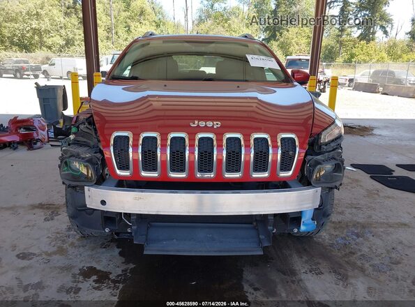 1C4PJMDB4HW532133 2017 JEEP CHEROKEE Red Vista interior trasera