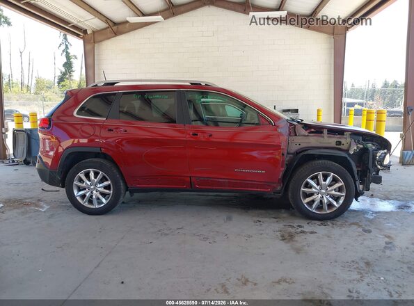1C4PJMDB4HW532133 2017 JEEP CHEROKEE Red Vista interior de 360 grados
