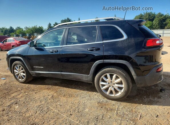 1C4PJMDB4HW616355 2017 JEEP CHEROKEE Black Задня ліва чверть