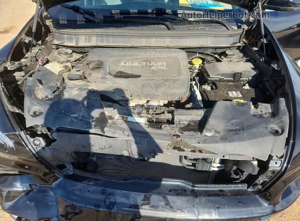 1C4PJMDB4HW616355 2017 JEEP CHEROKEE Black Вид підкапотного простору