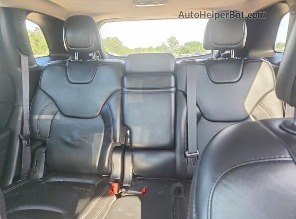 1C4PJMDB4HW616355 2017 JEEP CHEROKEE Black Вид задніх сидінь