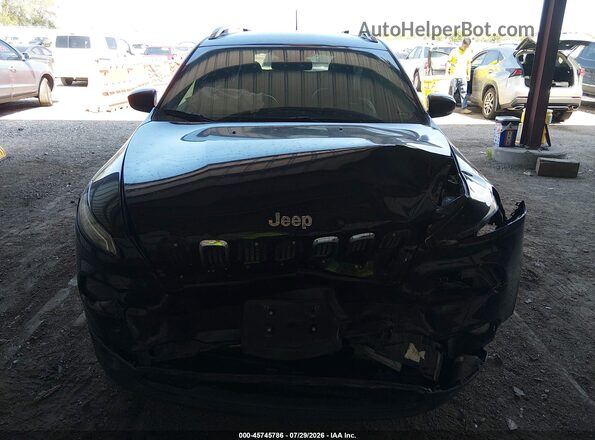 1C4PJMDB4HW665250 2017 JEEP CHEROKEE Black Widok zestawu wskaźników