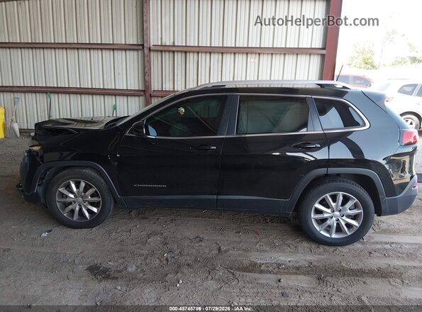 1C4PJMDB4HW665250 2017 JEEP CHEROKEE Black Widok wnętrza 360 stopni