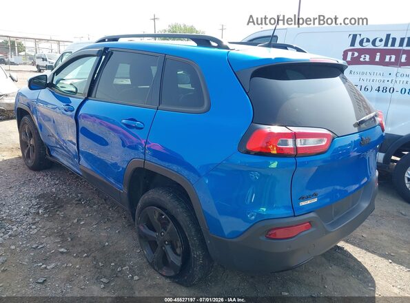 1C4PJMDB4JD601257 2018 JEEP CHEROKEE Синий Задняя левая четверть
