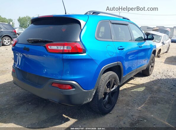 1C4PJMDB4JD601257 2018 JEEP CHEROKEE Синий Задняя правая четверть