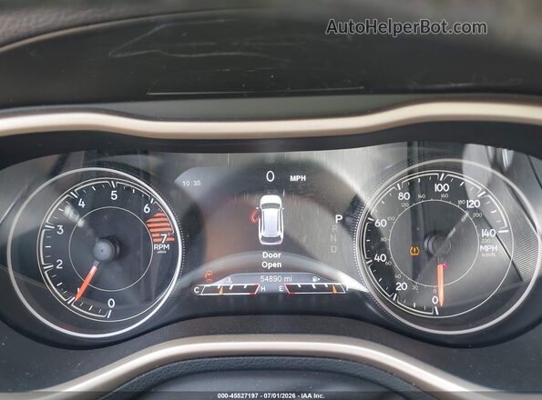 1C4PJMDB4JD601257 2018 JEEP CHEROKEE Синий Вид задних сидений