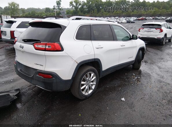 1C4PJMDB5GW343683 2016 JEEP CHEROKEE White Trasero derecho