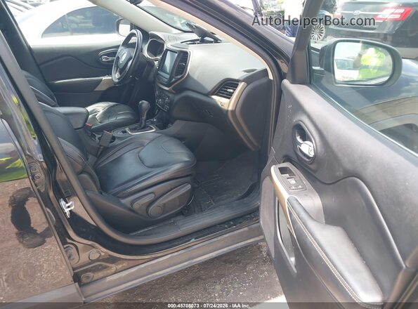 1C4PJMDB5HW579364 2017 JEEP CHEROKEE Black Vista interior delantera