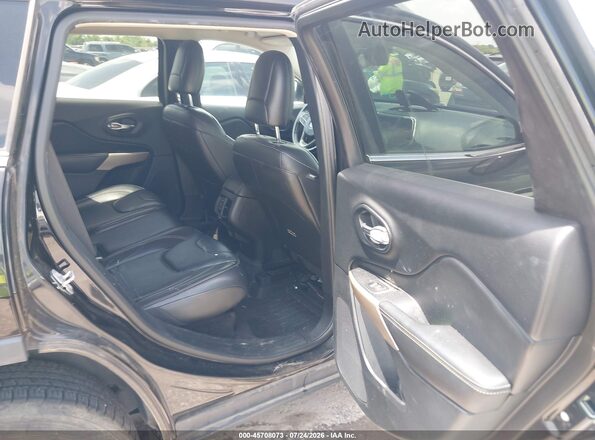 1C4PJMDB5HW579364 2017 JEEP CHEROKEE Black Vista de la etiqueta del VIN