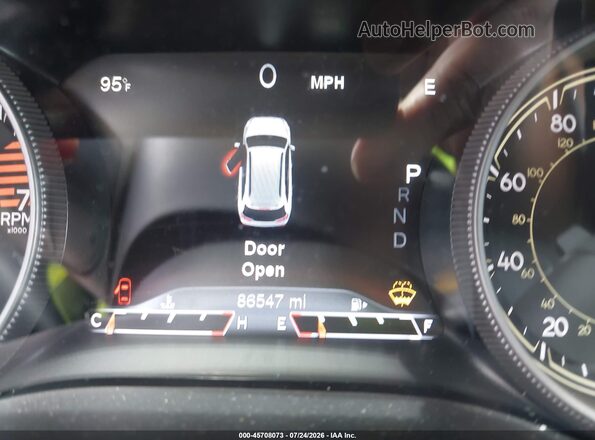 1C4PJMDB5HW579364 2017 JEEP CHEROKEE Black Vista de los asientos traseros