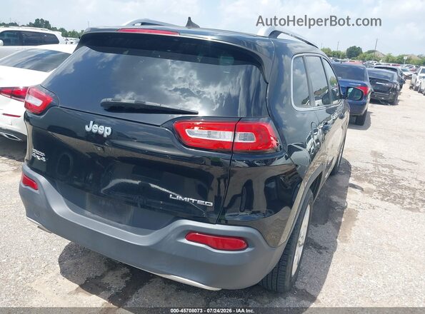1C4PJMDB5HW579364 2017 JEEP CHEROKEE Black Trasero derecho