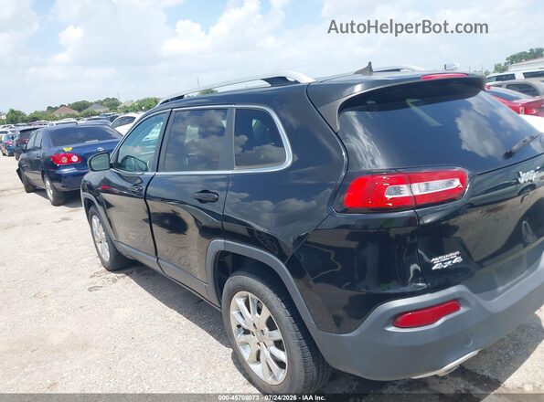 1C4PJMDB5HW579364 2017 JEEP CHEROKEE Black Trasero izquierdo