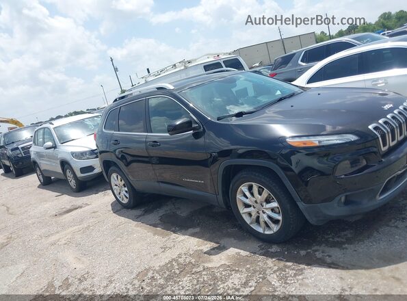 1C4PJMDB5HW579364 2017 JEEP CHEROKEE Black Vista interior trasera