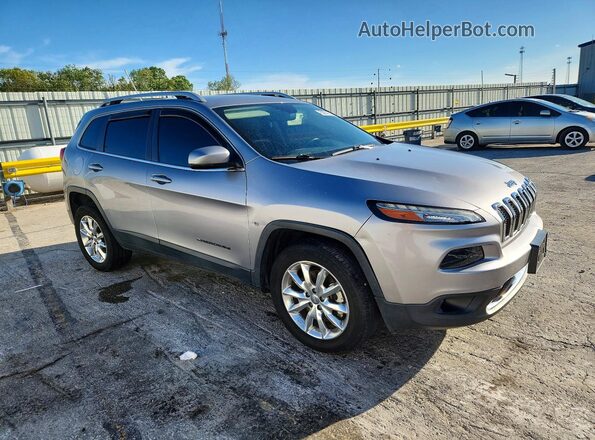 1C4PJMDB6GW321059 2016 JEEP CHEROKEE Silver Передня права чверть